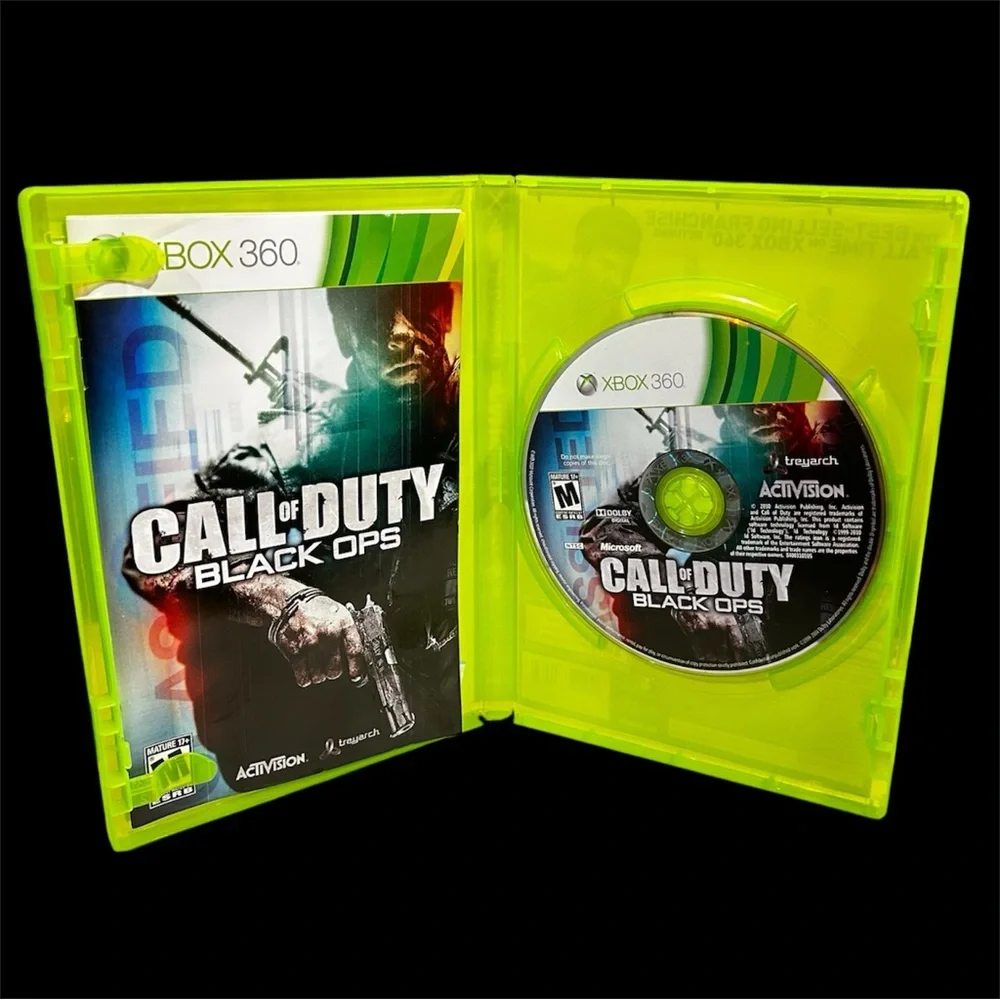 Call of Duty Black Ops Xbox 360 Game CIB Complete w/ Manual Tested Working